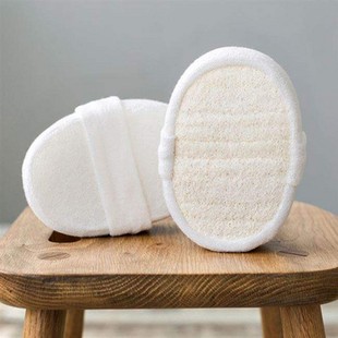 natural luffa bath brush, bath rubbing back brush丝瓜沐浴刷