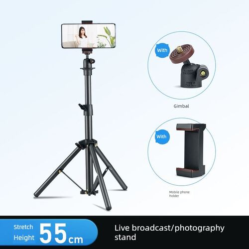 Tripod stand for Phone camera Holder mount Bluetooth remote
