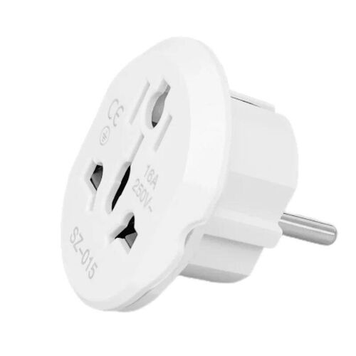 16A Universal EU Travel Adapter Euro Converter  US AU to EU