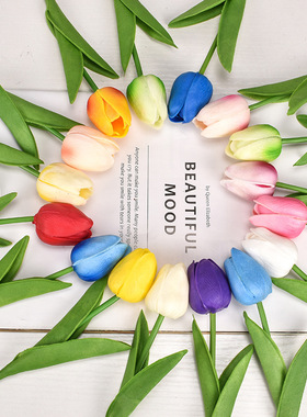 3/5/10PCS Tulips Artificial Flowers Real Touch Flowers Tulip
