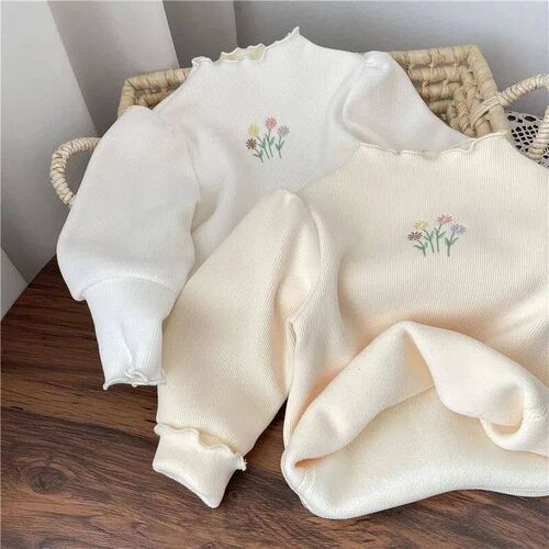 Baby Girls Top Winter Kids Warm Thickening Sweater Children