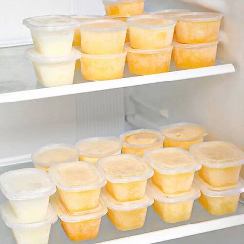 Fruit Tea Storage Box Food Grade Packaging Box Round Leak-pr