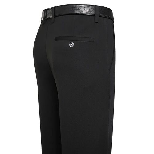 Mens Trousers Summer Thin Business Casual Pants Classic Sol