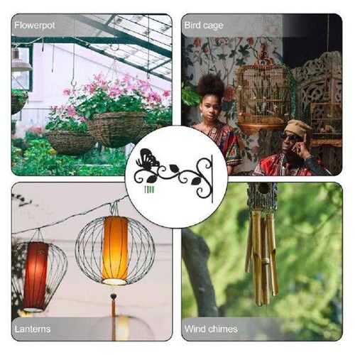 Hanging Plant Bracket Wall Mounted Metal Plant Hanger