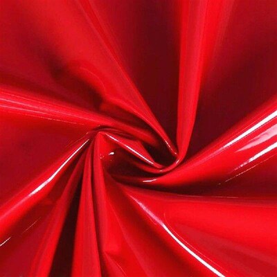 50*145cm Shiny Glossy Soft Vinyl Leather Fabric Elastic PVC