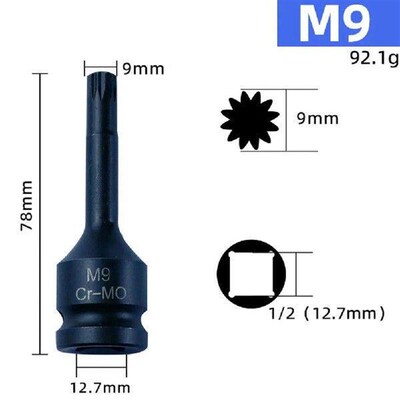 Garage Tool 12 Point Socket Electric Wrench Adapter Machine