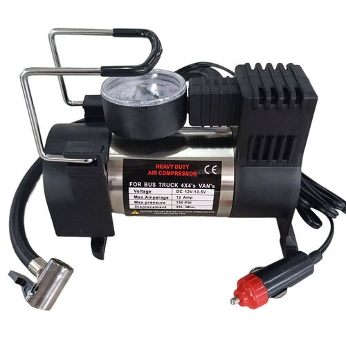 12V150psi Heavy Duty Deluxe Portable Metal Air Compressor Ca