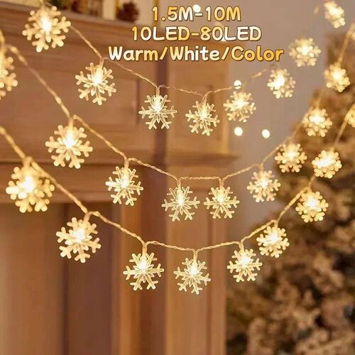 Christmas Decoration Fairy Lights String 10LED to 80LED for
