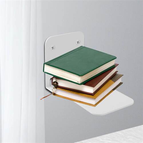 Invisible Floating Bookshelf Shelves Wall Mounted Book Organ