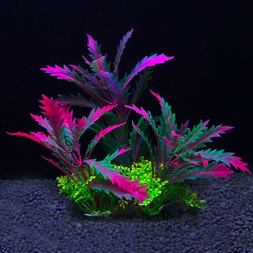 Artificial Underwater Plastic Plants Aquarium Fish Tank Aqua