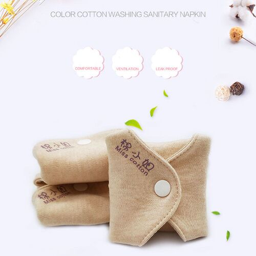 1Pc Reusable Menstrual Cloth Sanitary Pad Washable Panty Lin
