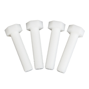 尼龙外六角螺栓M1M1M18M20塑料圆柱头塑胶螺母垫片绝缘六角螺丝