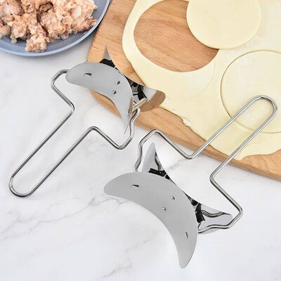 304 Stainless Steel Dumpling Maker Dough Circle Roller Machi