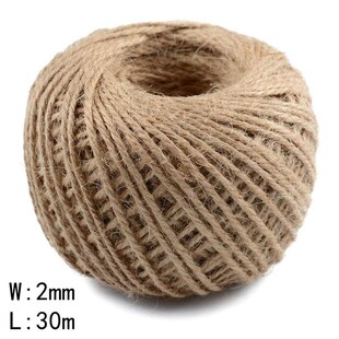 30/50/100Meters Natural Vintage Jute Rope Cord String Twine