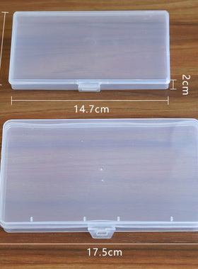 Transparent Plastic Storage Box Organizer ers Box Desktop Co