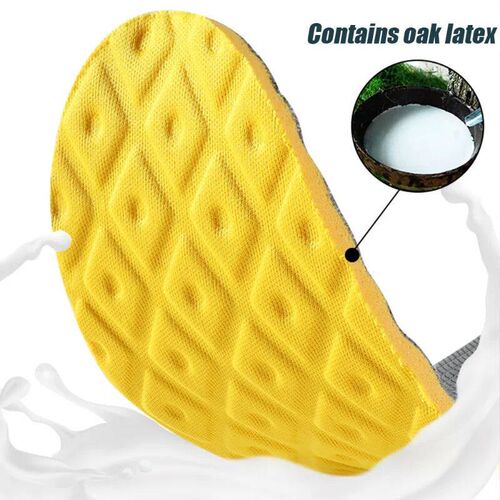 Latex Memory Foam Insoles for Women Men Soft Foot Support Sh