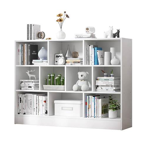 Bookshelf bedroom simple bookcase living room bookrack 书架