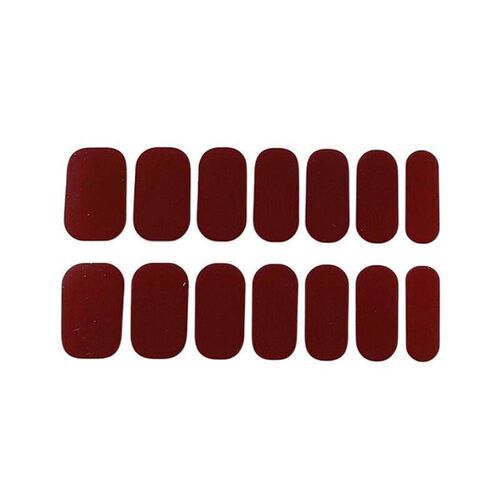Gel nail sticker nail polish film for waterproof nails