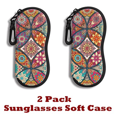 Sunglasses Soft Case Eyeglass Case Travel Pouch Glasses