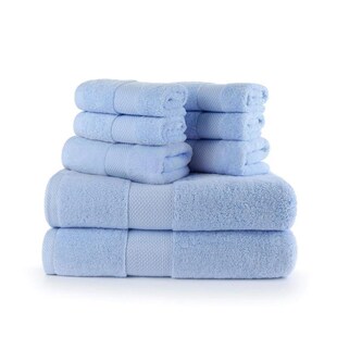 8 Pieces Cotton Bath Towel Set Bath Hand Towels Washcloths