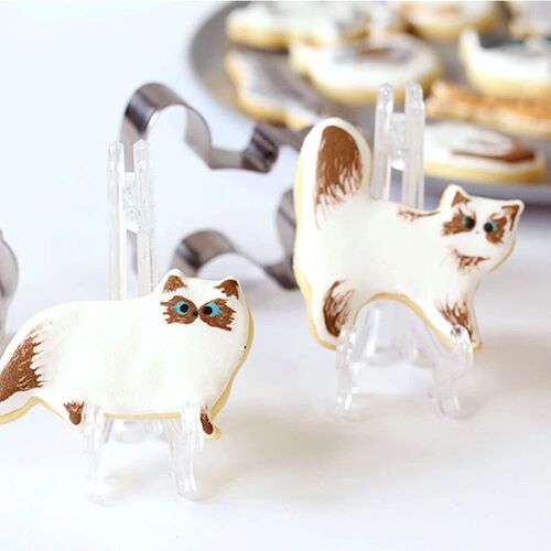 Cartoon Cat Cookie Cutter Mold Stainless Steel Biscuit Cat