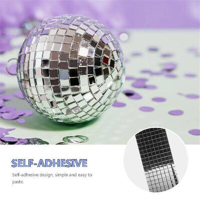 1464 Pcs Tile Stickers Acrylic Wall Mosaic Bathroom