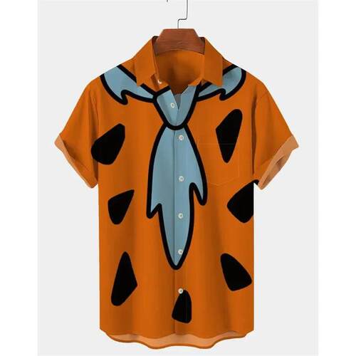 Mens Hawaiian Shirts For Men Short Sleeve 3D Printed Shirt