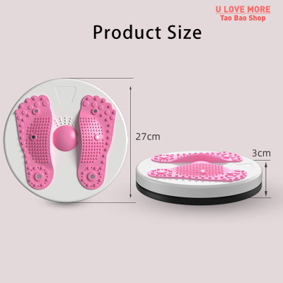 Waist Twisting Disc Unisex Waist Trainer Abdominal Exercise
