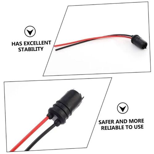 T10 W5W Car Wedge Light Bulb Socket Connector Holder Extensi