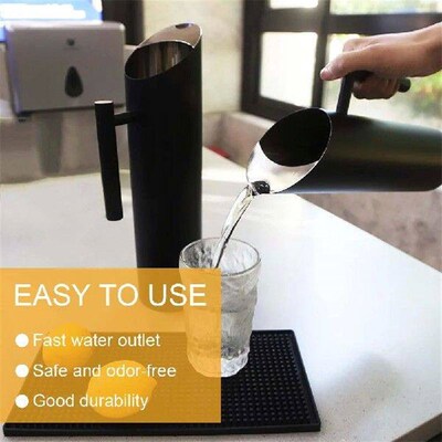 Stainless Steel Water Pitcher Water Jug Ergonomic Handle