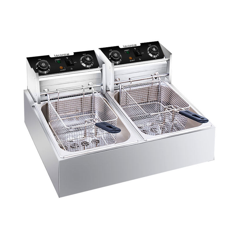 乐创电炸炉商用不锈钢单缸大容量油炸锅炸鸡薯条油锅炸串油条机,厨房电器,商用炸锅/炸串/薯条机,淘宝优惠券,粉丝福利购,淘宝优惠卷