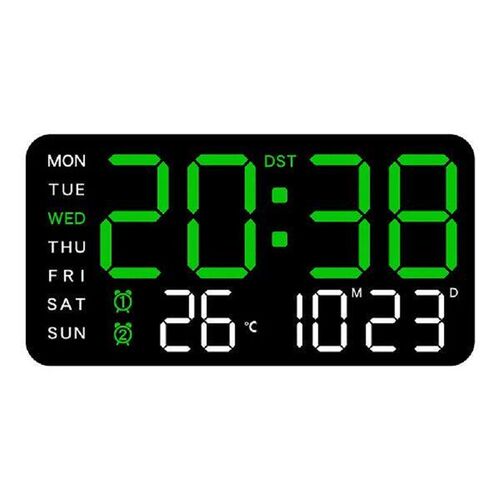 Day And Week Display For Daily Use LED Digital Wall C