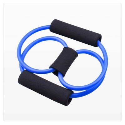 A05T-Blue Abdominal Wheel Set 7-Piece Set Push-Ups