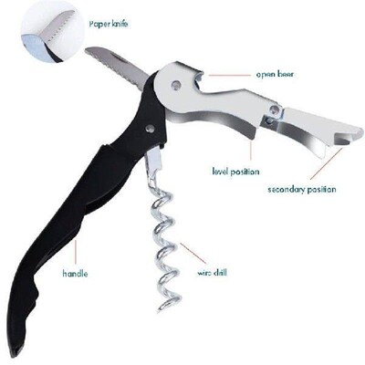 Professional Wine Accessories Set Corkscrew Bottle Opener,