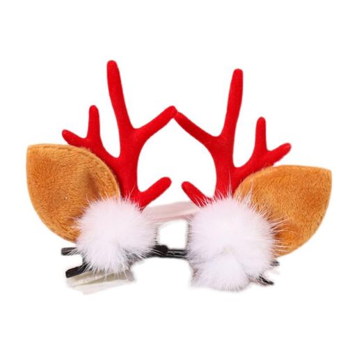 Antler headdress hair clip headband Christmas decorations