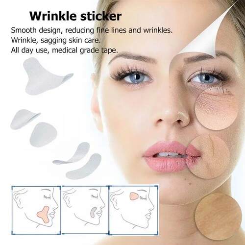 Facial Anti Wrinkle Sagging Tape Pads 12/27/24 Pcs Face Skin