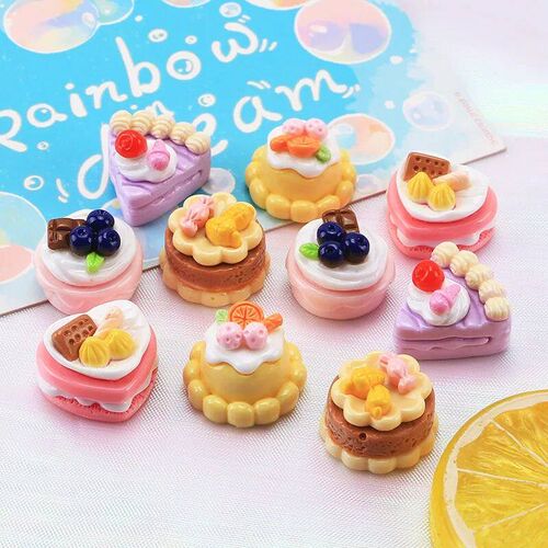 5pcs super cute cheese fridge sticker resin cartoon food pla