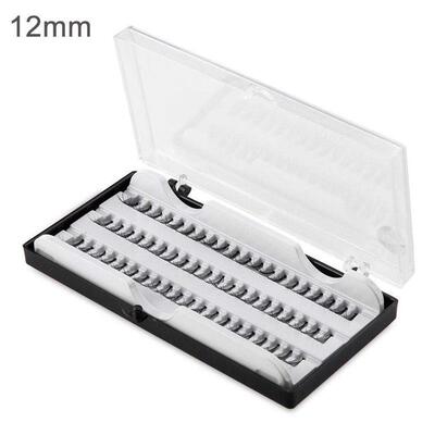 60pc/set individual black mink fake false eyelashes natural