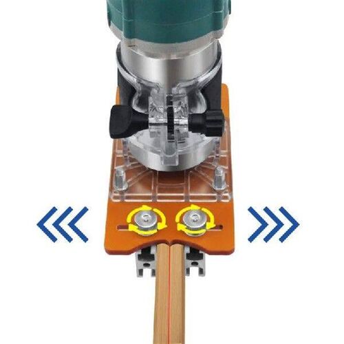 Wood Router Slotting Locator 2 in 1 Wood Palms Router Base