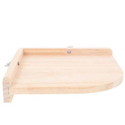 Guinea Pig Pet Sector-shaped Platform Chinchilla Cage Decor