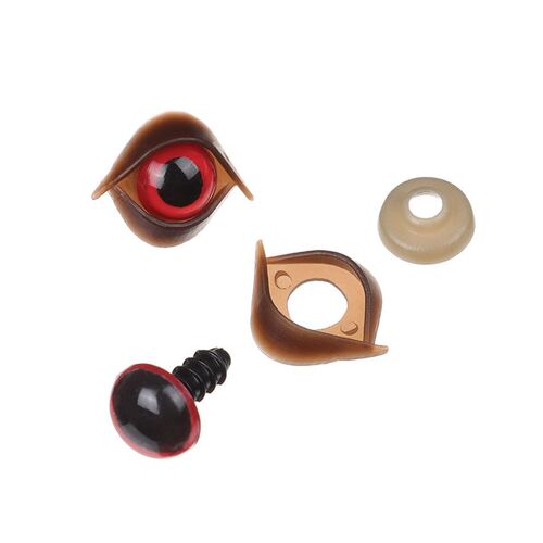 10pcs 10/12/14mm Plastic Safety Eyes Crafts Bear Animal DIY