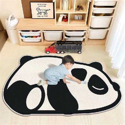 Cute Animal Irregular Rug 3d Carpet For Living Room Kids