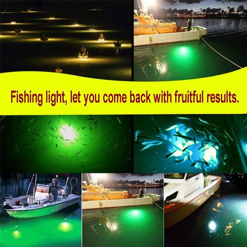 12V LED Fishing Light Waterproof Ip68 Lures Fish Finder Lamp
