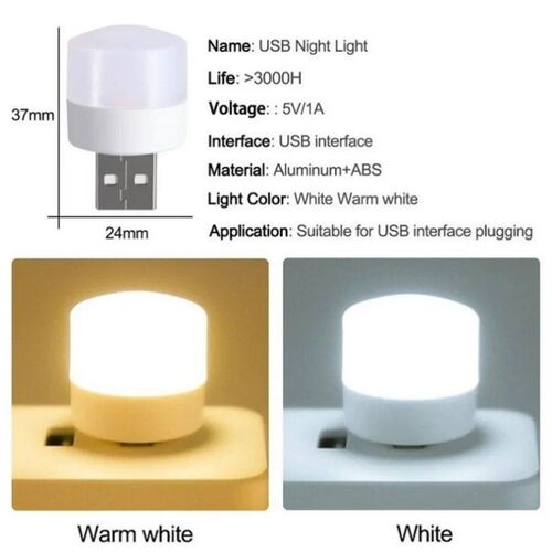 5pcs USB LED Reading Lamp Mini Book Light Camping Night Ligh