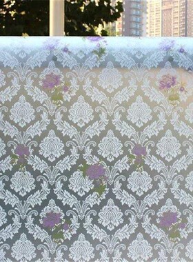 Electrostatic Frosted Glass Sticker, window sticker, moving