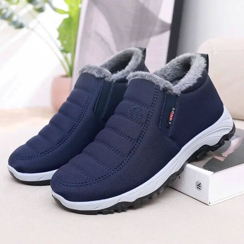 Winter Men Elderly Gift Cotton Shoes New Warm Flat Heel Anti