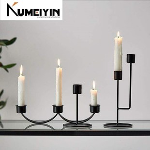 -nordic candlelight dinner prop candlestick candle holder