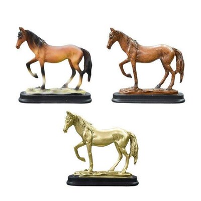 Horse Sculpture Table Centerpiece Animal Statue for