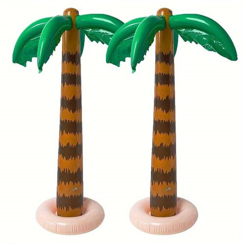 2pcs Inflatable Palm ree Large Size Coconut ree Beach Swimmi