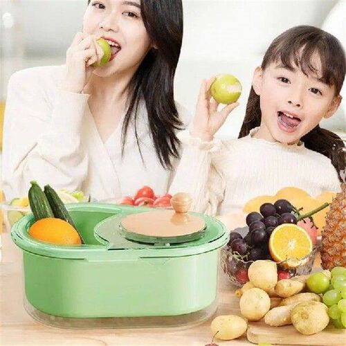 Fruit Spinner Rotating Portable Vegetable Spinner Dryer